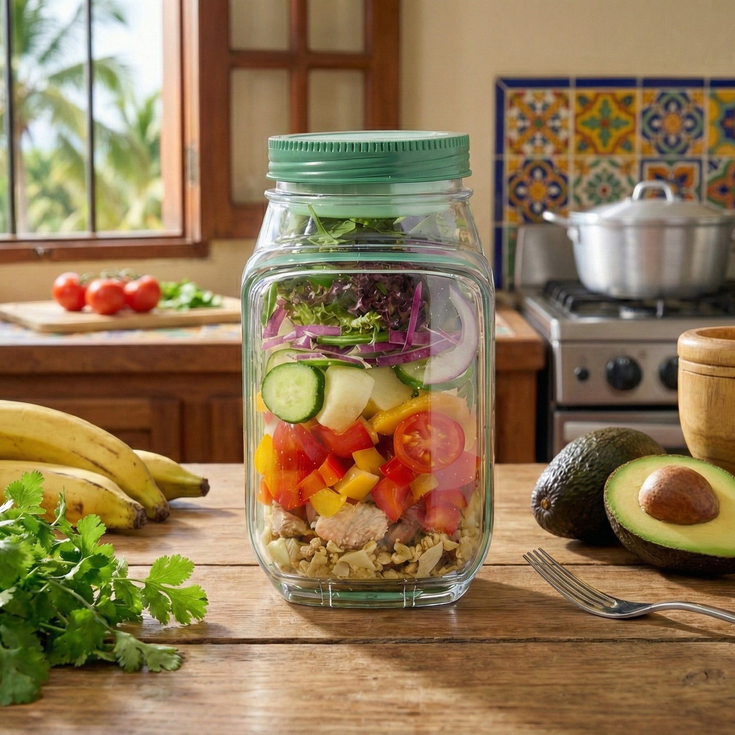 Porta-Ensalada Pro 🥗