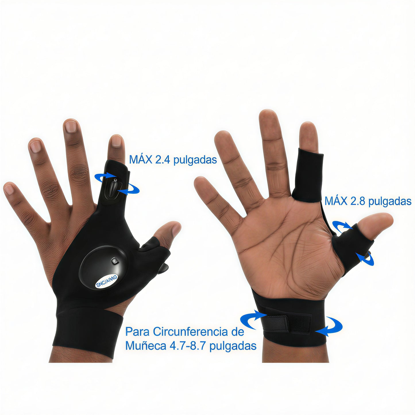 Guantes Led