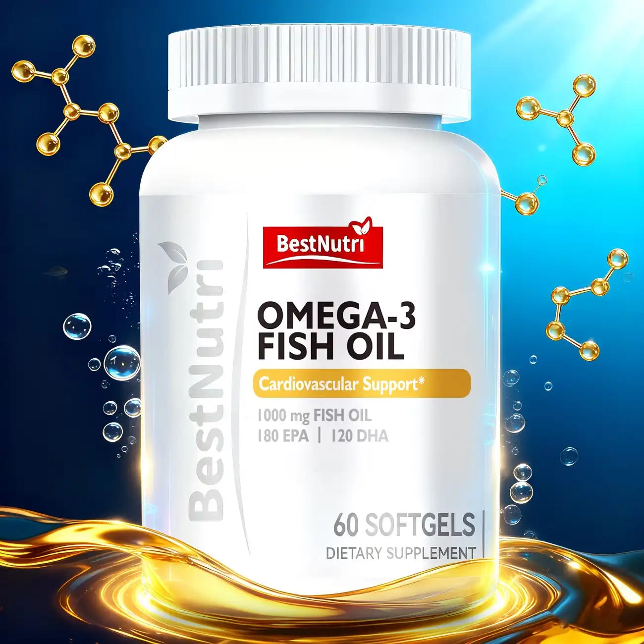 Omega-3 Aceite de Pescado Natural