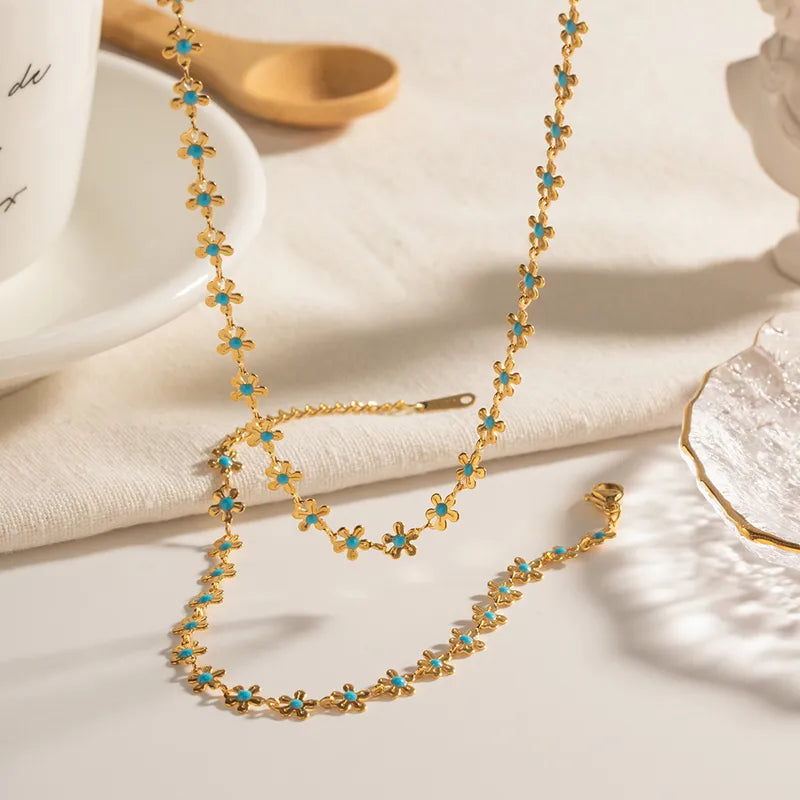 Set Flor de Amor Eterno - Oro 18k