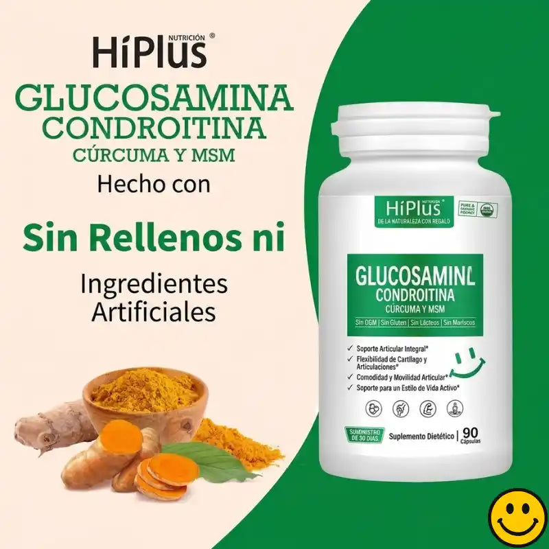 Hiplus Suplemento Natural para Articulaciones y Rodillas