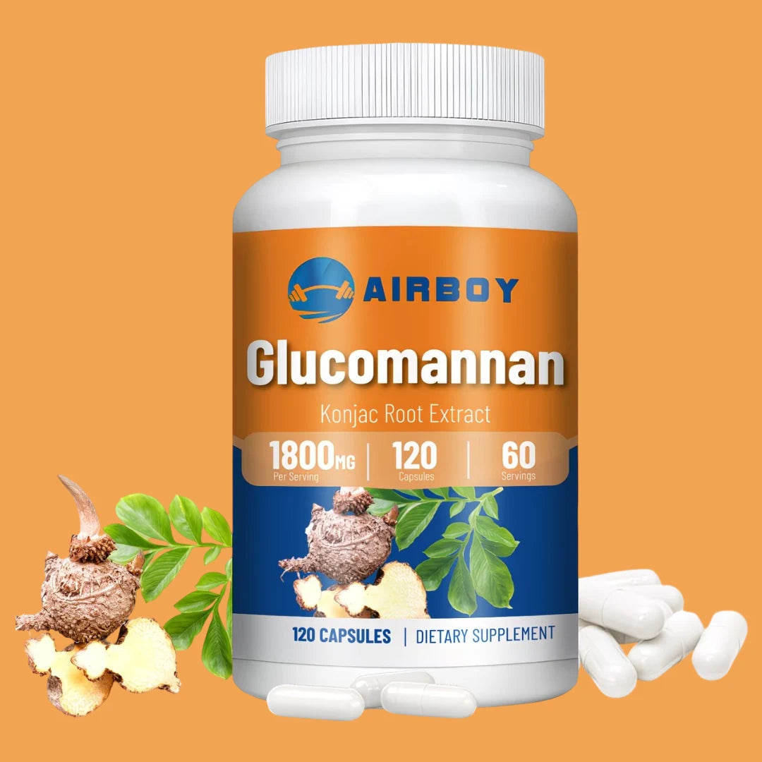 Glucomanano Fibra Reductora y Saciante