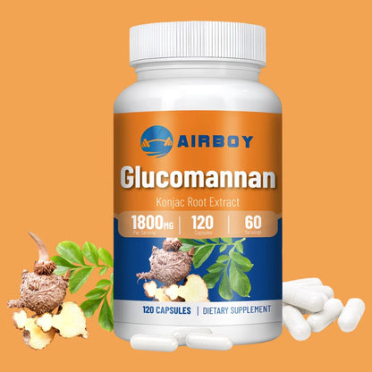 Glucomanano Fibra Reductora y Saciante