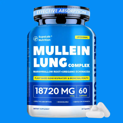 Pulmones Suplemento Mullein Natural
