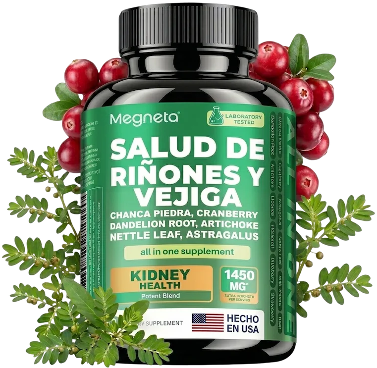 Megneta Suplemento Natural 🌿Riñones y Vejiga