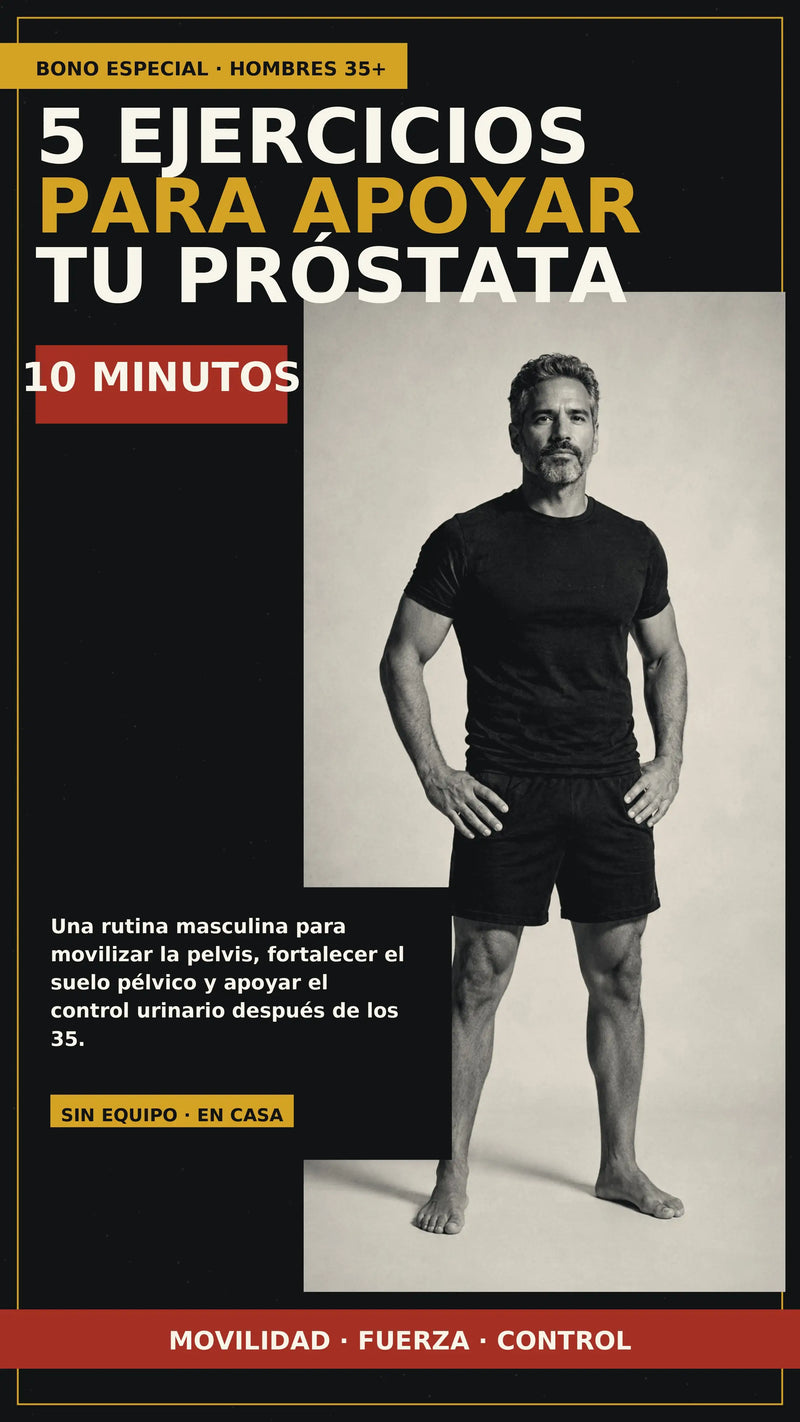5 ejercicios para apoyar tu próstata
