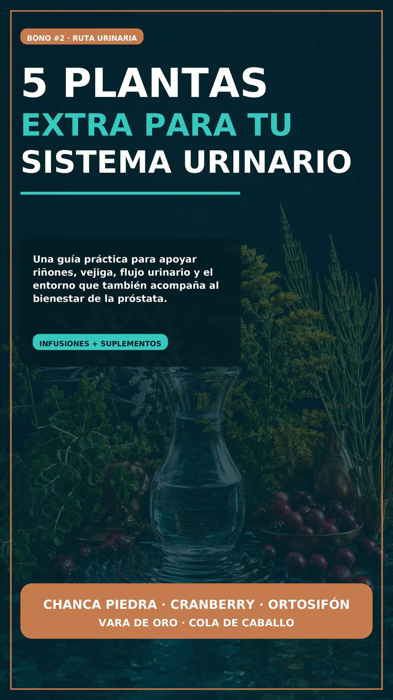 5 plantas extra para tu sistema urinario