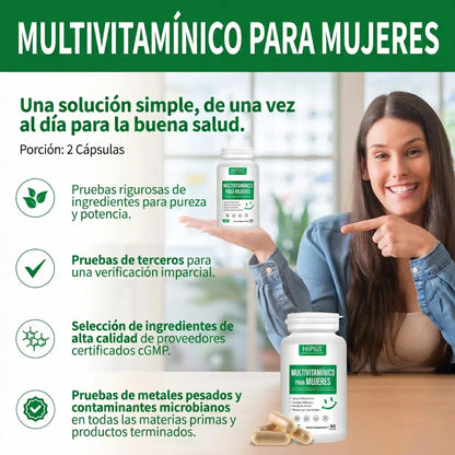 Multivitamínico para Mujer HiPlus